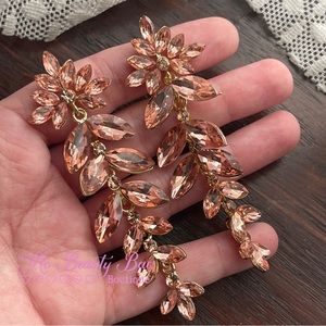 Peach Vine Earrings